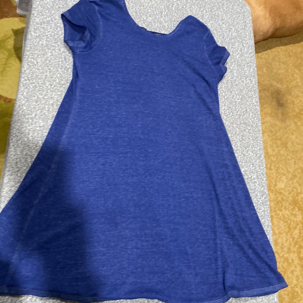 Blue dress